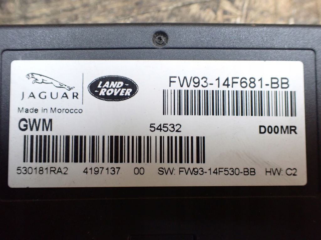 фото №6, Модуль блок керування pdc jaguar xj x351 long europa hgy fw93-14f681-bb 5524