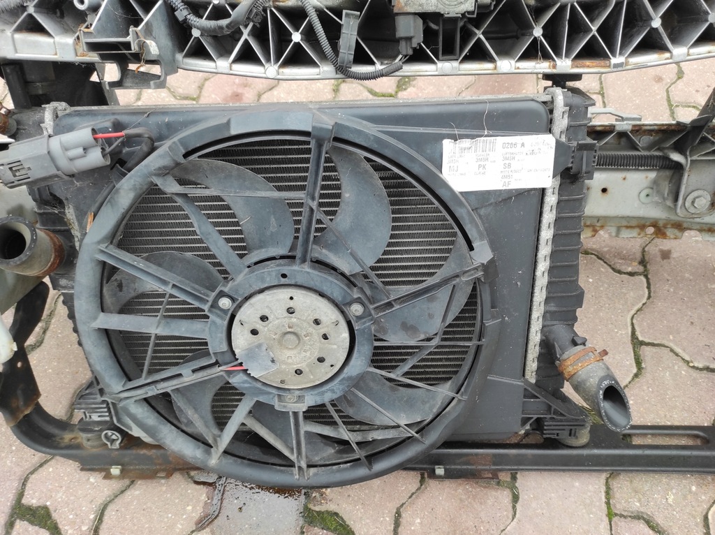 фото №8, Підсилювач pas передній радіатор ford focus mk2