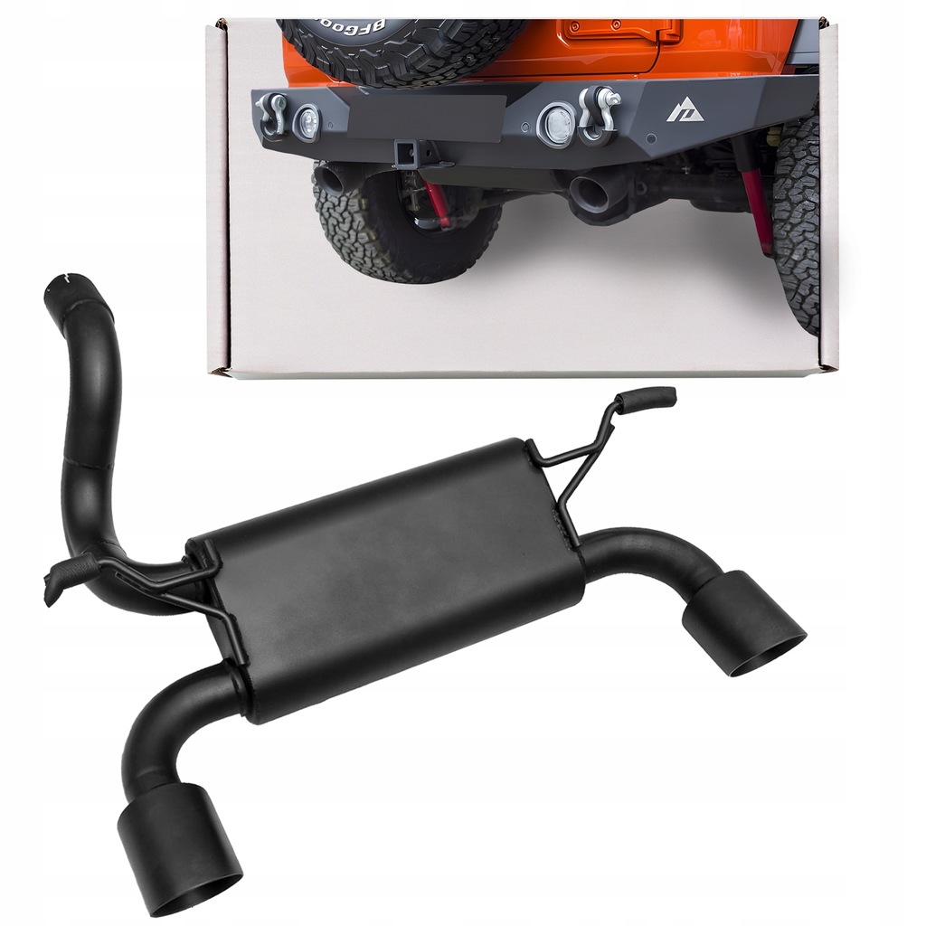 фото №1, Jeep wrangler jl 2018+ вихлоп тюнінговий