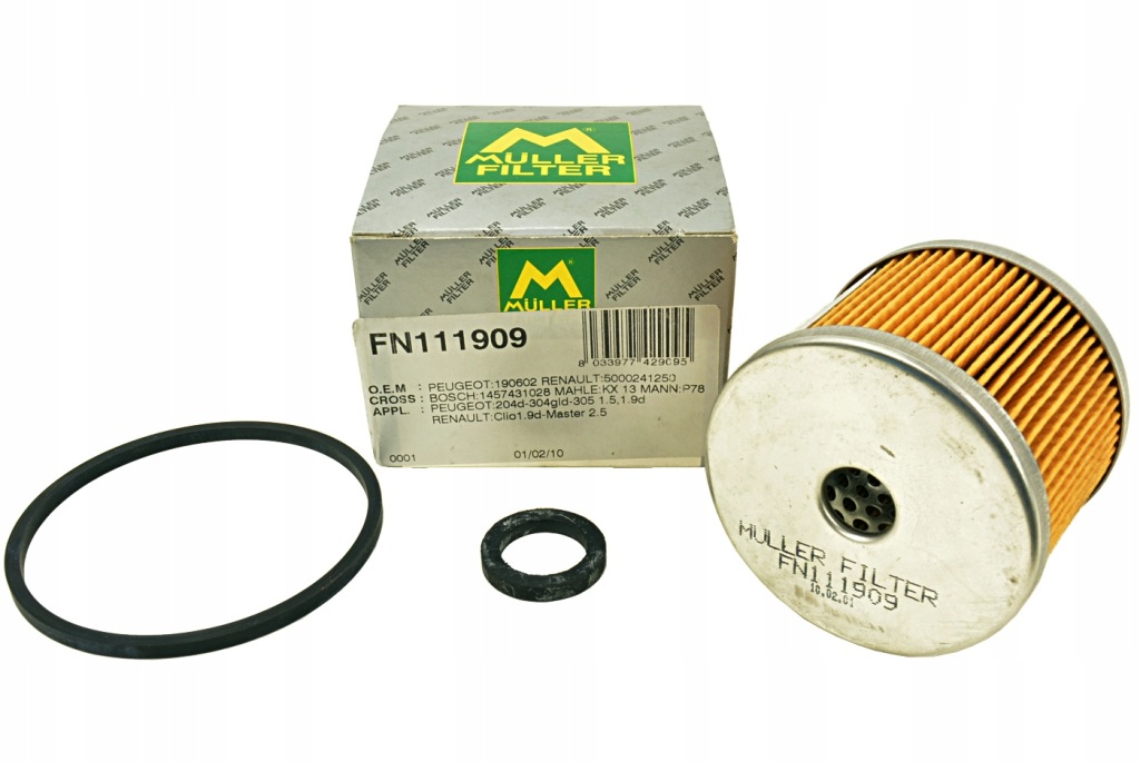 Купить Фильтр топлива 1.9 d renault clio i express rapid