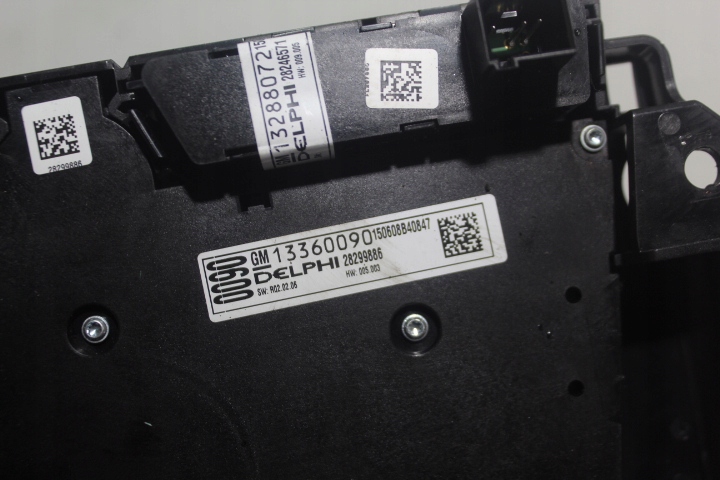 фото №4, Панель керування радіо обдув opel astra j lift