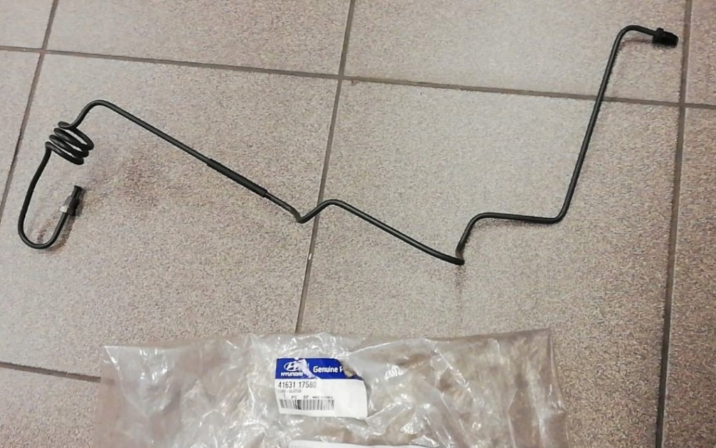 фото №2, Hyundai matrix шланг wąż трубка зчеплення nowa org