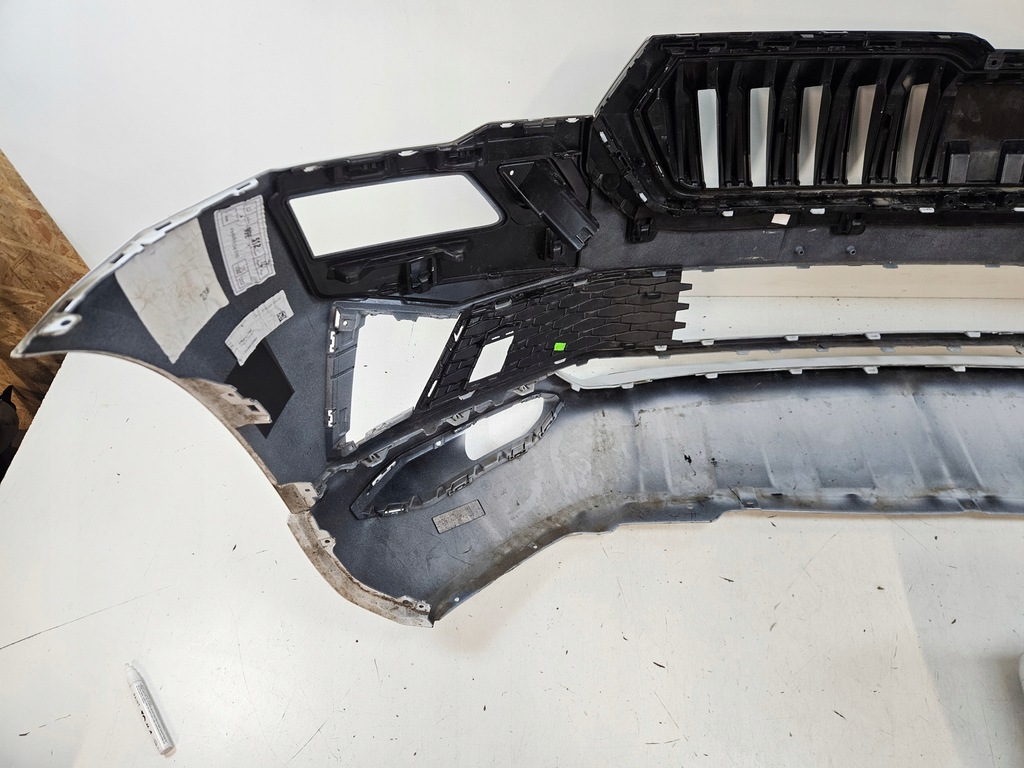 фото №9, Skoda karoq rs lift 20- бампер передній перед решітка радіатора 57a807221d