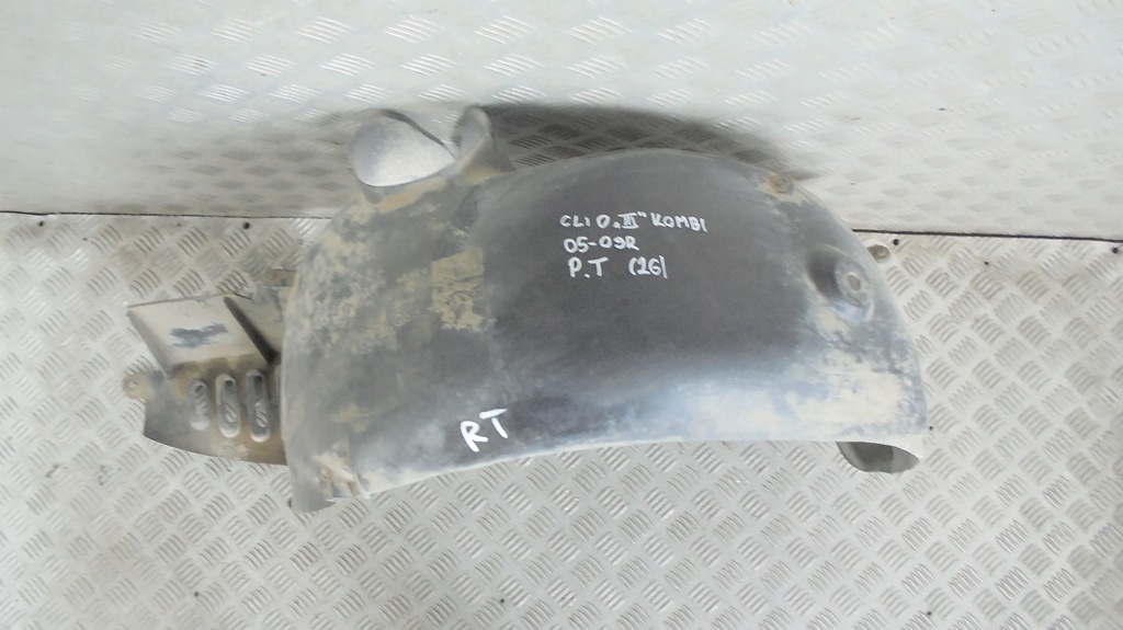 фото №2, Підкрилок правий задня renault clio iii 05-09r