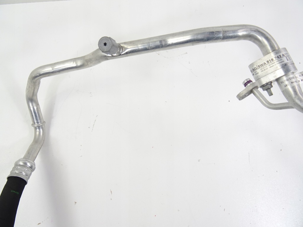 фото №4, Vw t-roc lift 1.0 tsi шланг трубка кондиционера 5wa816743a 5wb816738f