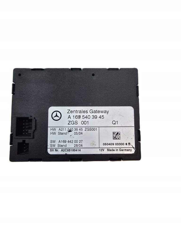 фото №1, Mercedes a w169 блок управления модуль шлюз a1695403945