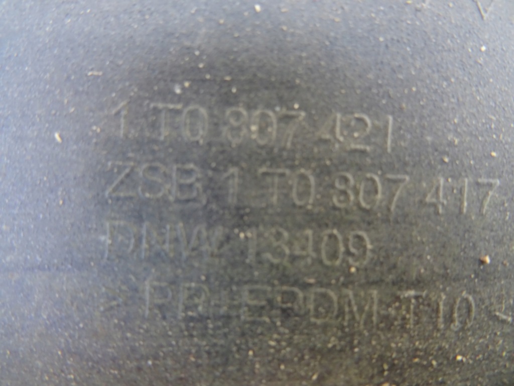 фото №7, Бампер задняя задний vw touran i 1t0 03-06