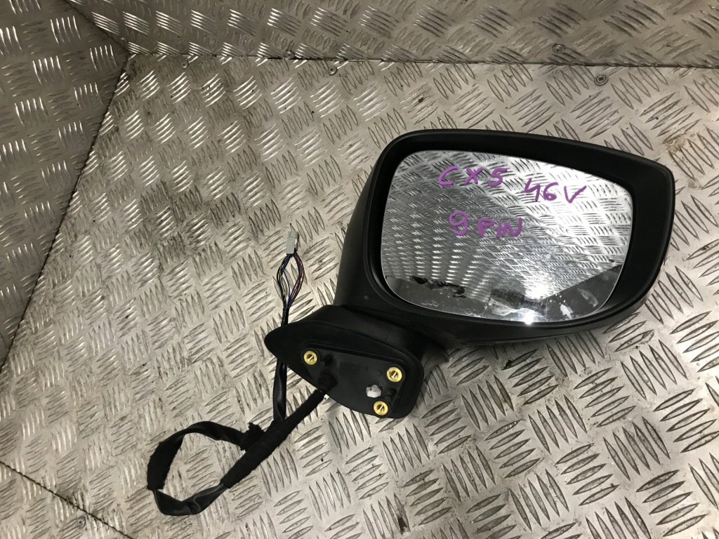 фото №1, Mazda cx5 ii зеркало правое 9 pin цвет 46v