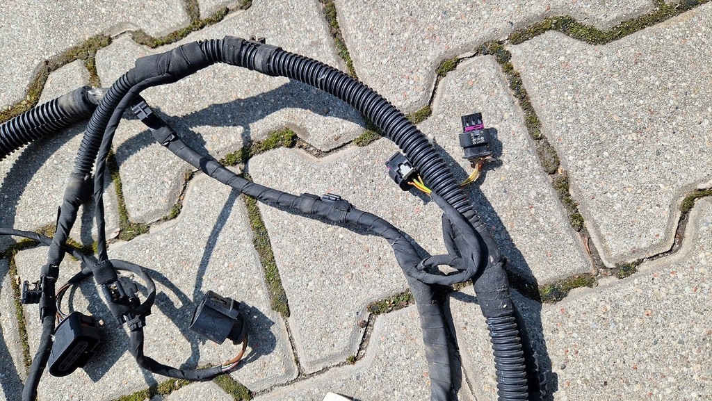 фото №5, Mps джгут pdc електропроводка бампера перед pdc porsche cayenne 2 ii 7p5971095