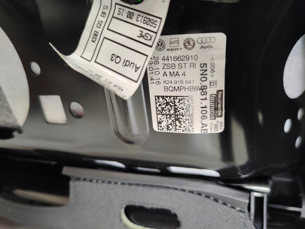 фото №9, Audi q3 8u 11-18 сиденье правый перед передний europa 5n0881106ae