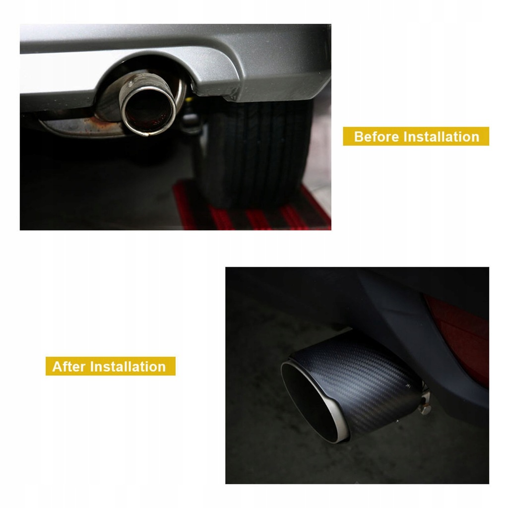 фото №6, Гасник труби випускної автомобіля з волокна