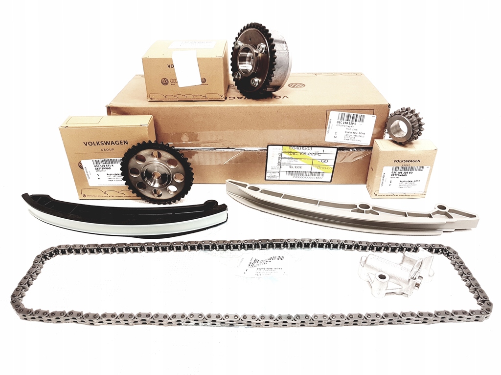 фото №12, Набір ланцюга розподільного валу do vw 1,4 tsi з wari
