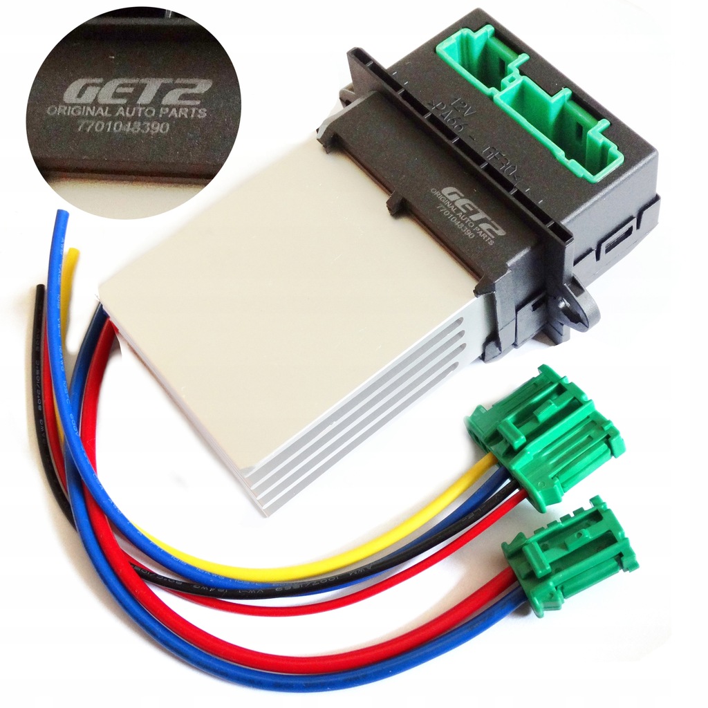 фото №1, Резистор резистор вентилятор do citroen c2 c3 c5 renault scenic megane clio