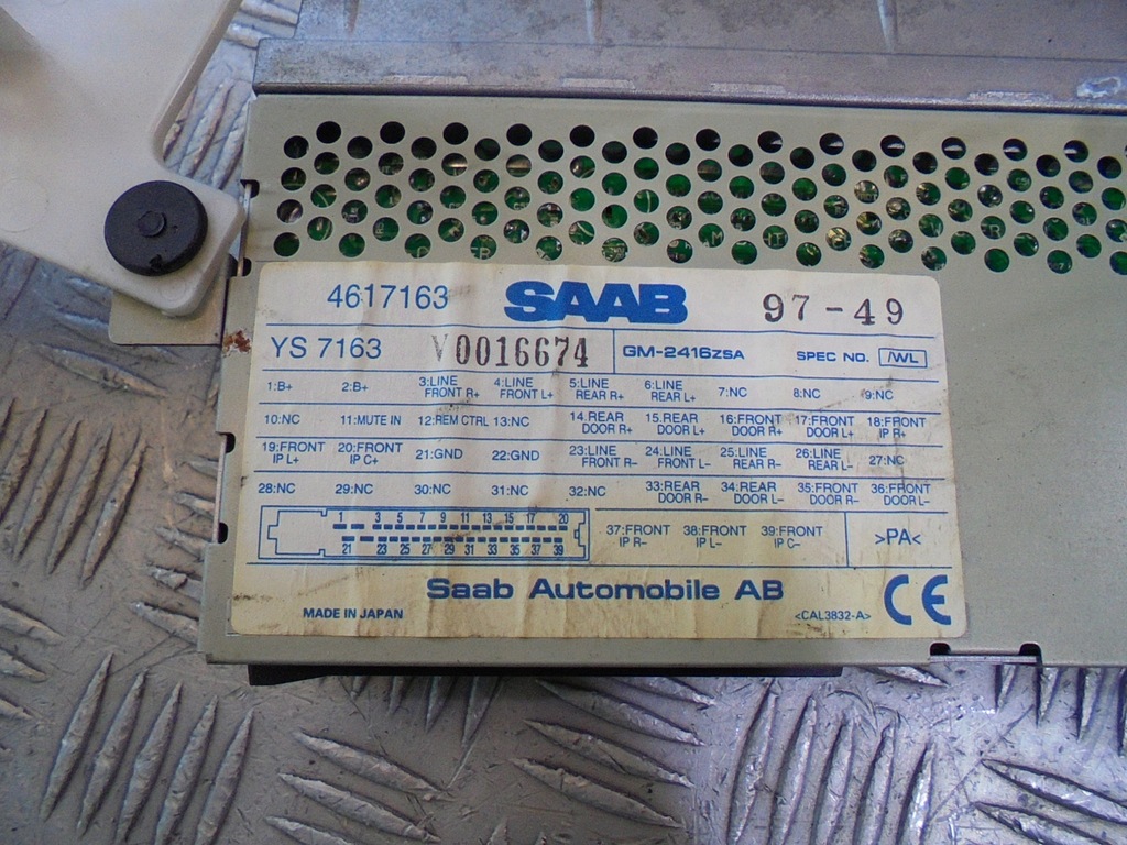 фото №3, Підсилювач радіо 4617163 saab 9-5 i