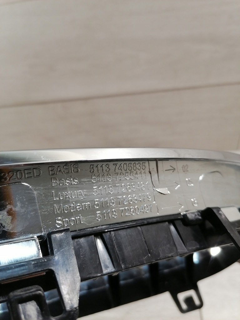 фото №8, Bmw 3 f30 f31 решітка решітка радіатора лівий перед 7405835