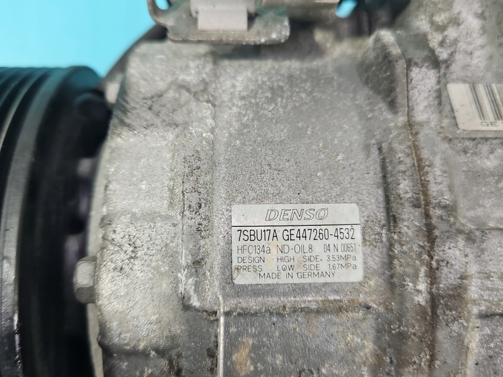 фото №7, Компрессор кондиционера компрессор bmw f10 f11 447260-4532