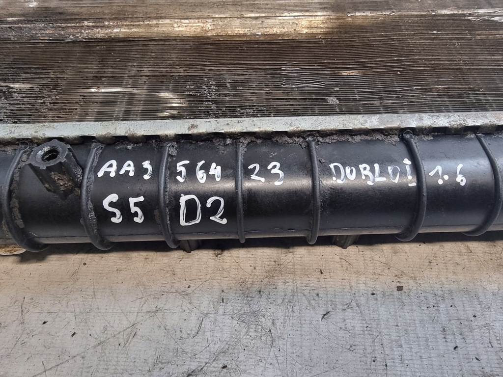 фото №7, Радіатор wody fiat doblo i 1.6 16v