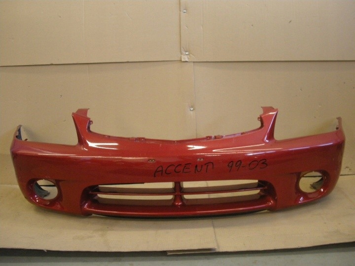 фото №1, Hyundai accent 1999 бампер перед