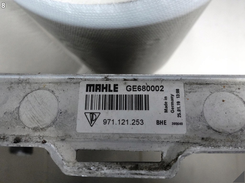 фото №9, Porsche panamera 971 16-23 радиатор воды перед 971121249n