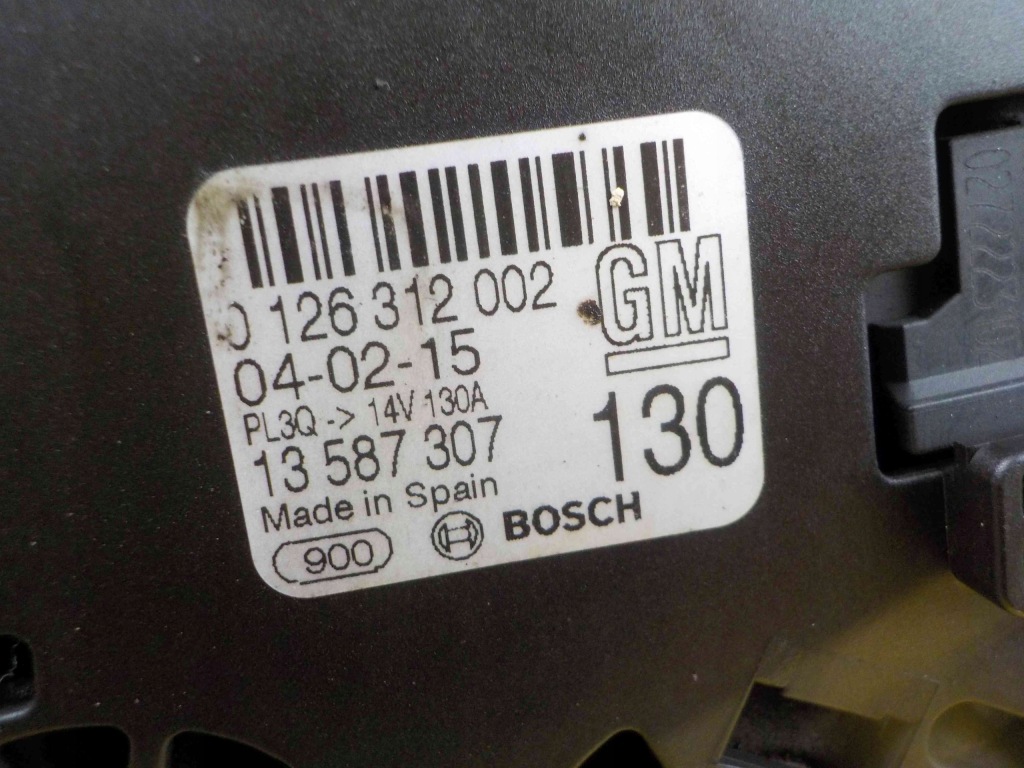 Corsa e adam 1.0 turbo 17r 116km b10xft генератор 13587307 126312002 Недорого