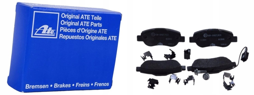 фото №3, Тормозные колодки тормозные ate 13.0460-3846.2