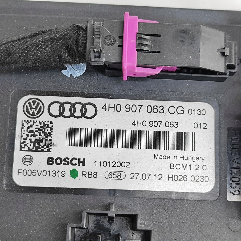 фото №7, Audi a6 s6 c7 4g 2013 блок керування / модуль комфорту