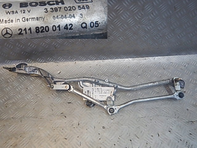 фото №1, Mercedes e klasa w211 механізм двірник