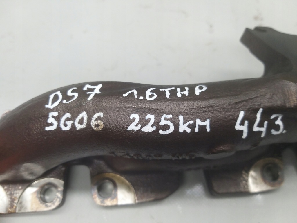 фото №12, Колектор випускний 1.6 thp 225km 5g06 citroen ds7 3008 508 9813936880