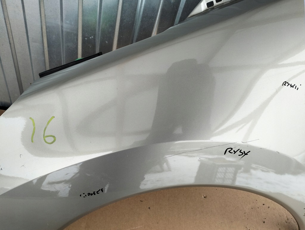 фото №6, Крыло левый перед peugeot 3008 i цвет evgc lata 09-12