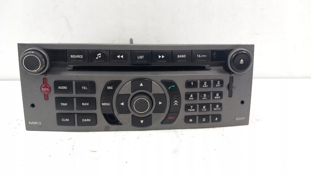 фото №1, Citroen c5 peugeot 407 радіо навігація 96601839yw rt3