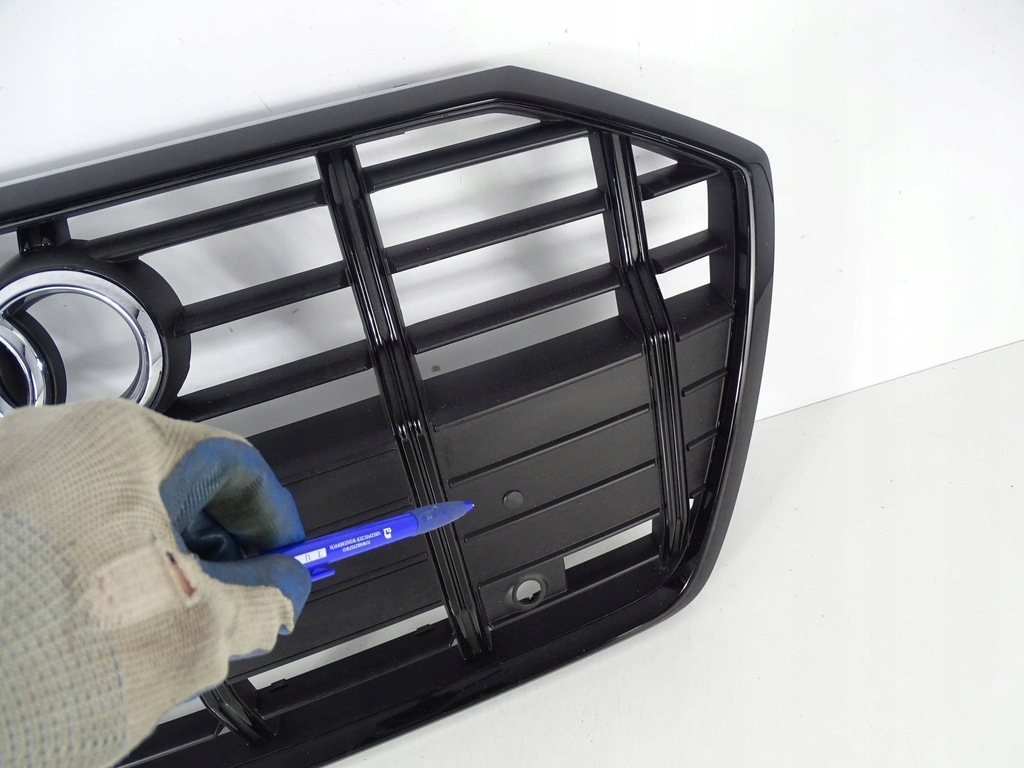 фото №7, Решітка радіатора решітка радіатора радіатора audi a6 c8 4k allroad 17-21 black edition