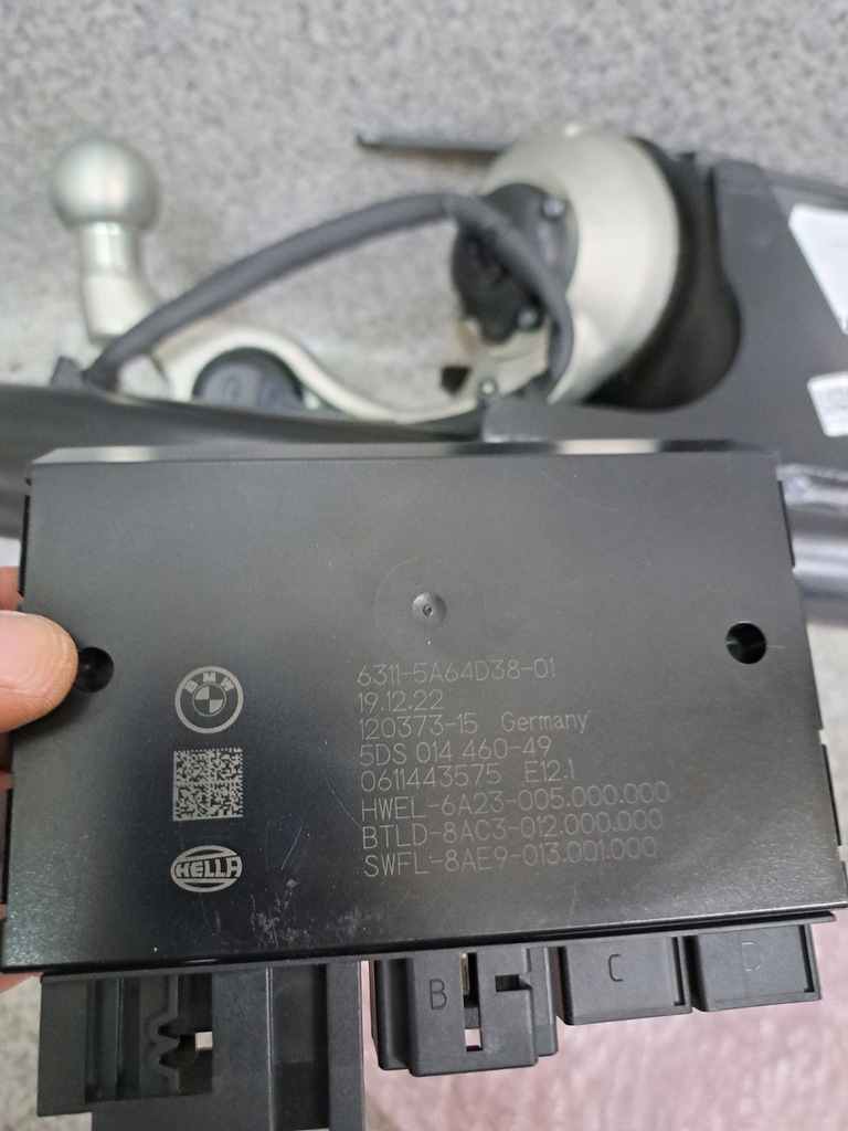 фото №9, Bmw x1 u11 hak буксирувальний електричний з модуль балка задня 5a63e20 5a64d38