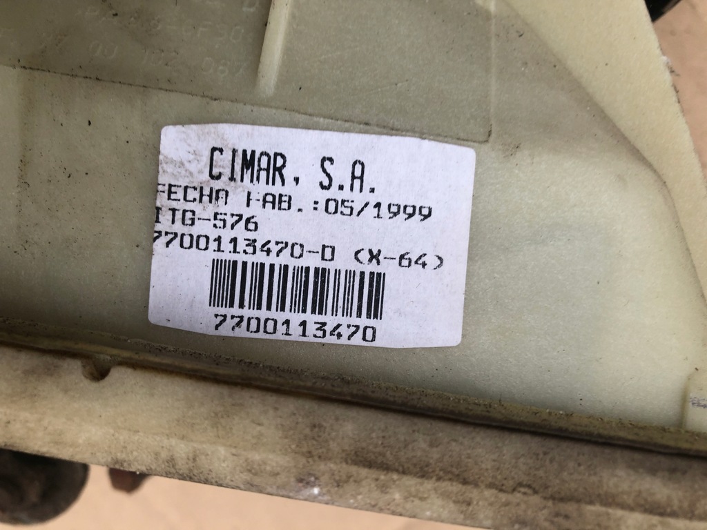 фото №4, Ручка домкрат выборщик renault megane 99-02