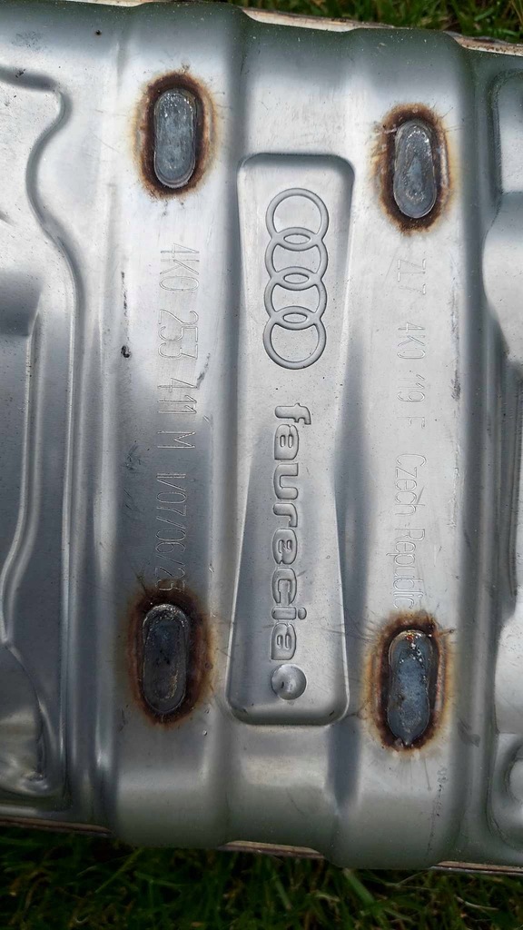 фото №10, Audi a6 rs6 c8 4k система выпускной выхлоп гаситель новый оригинальный номер 2788