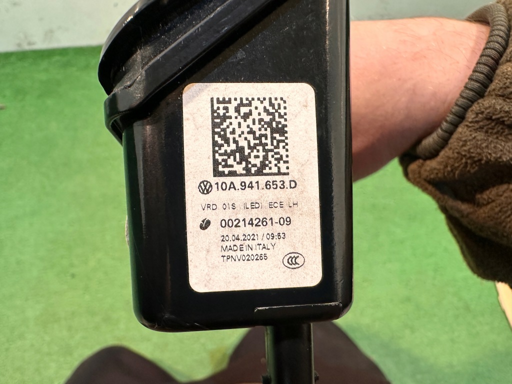 фото №11, Vw id3 id.3 10a лампа led drl w решітка радіатора решітка радіатора лівий 10a941653d