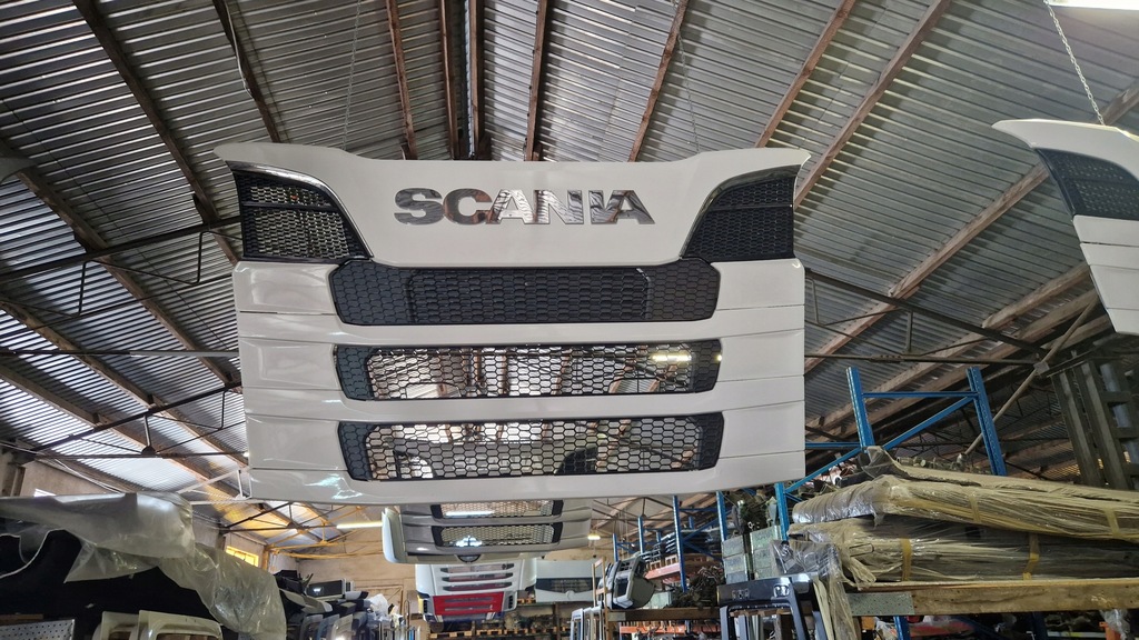 фото №3, Решётка радиатора капот решётка радиатора кабины scania s r новый model