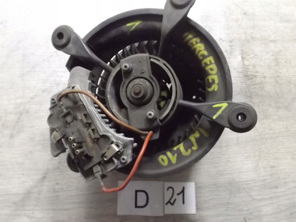 фото №1, Повітродувка обдув вентилятор mercedes e klasa w210