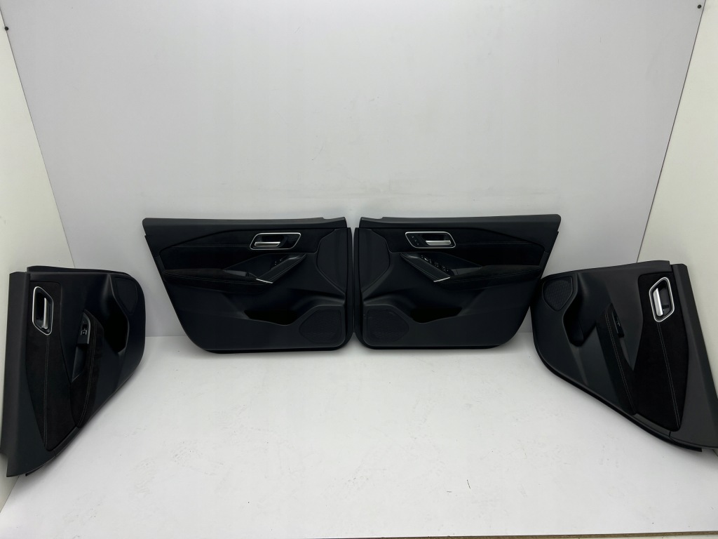 фото №12, Nissan qashqai iii j12 салон сиденья заднее сиденье комплект полукожа alcantara 21-