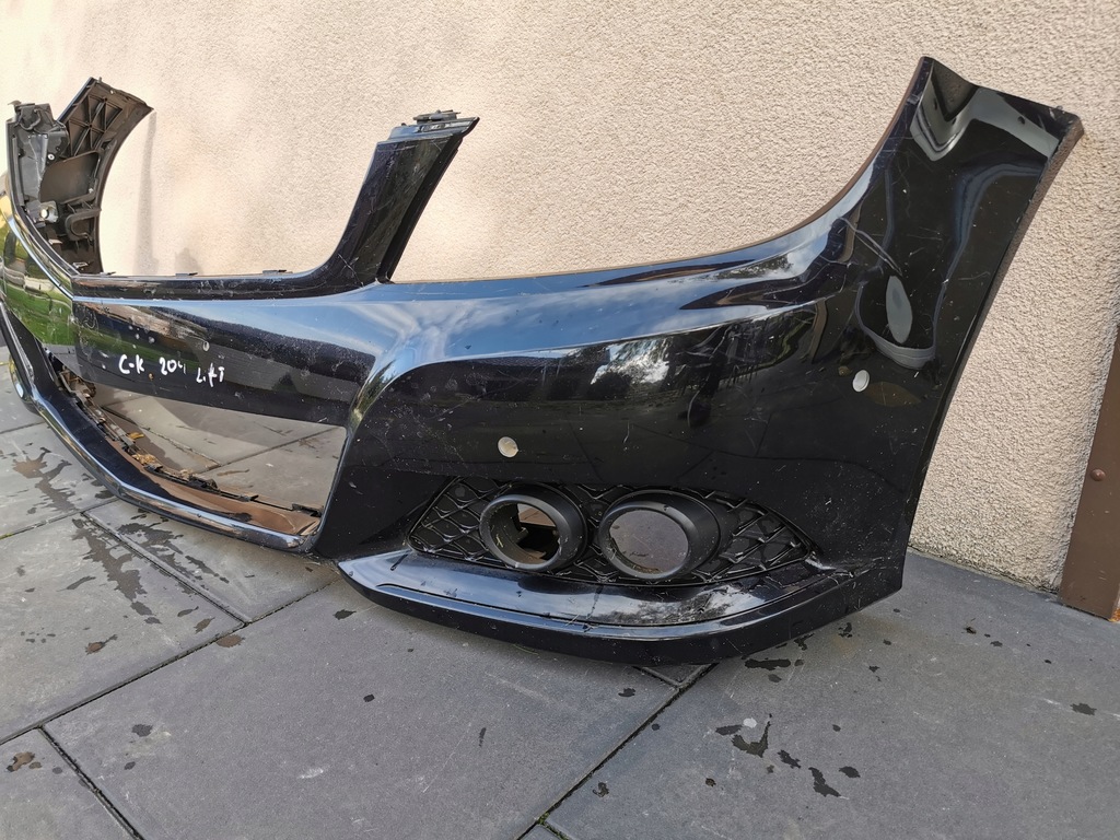 фото №5, Бампер перед mercedes w204 lift решітка