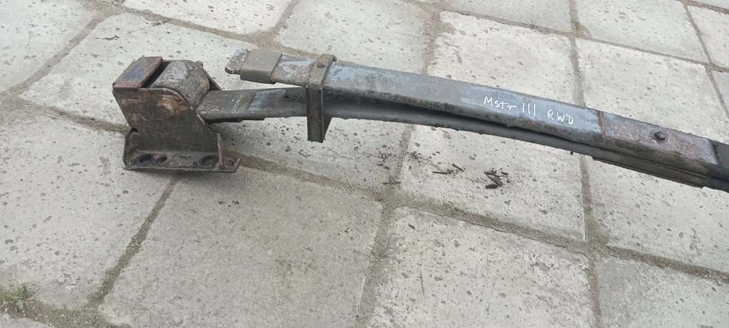 фото №8, Renault master iii 2.3 dci rwd ресора подвійний щітка задня