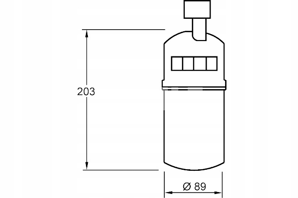фото №2, Осушувач кондиціонера renault grand scenic ii kangoo be bop kangoo