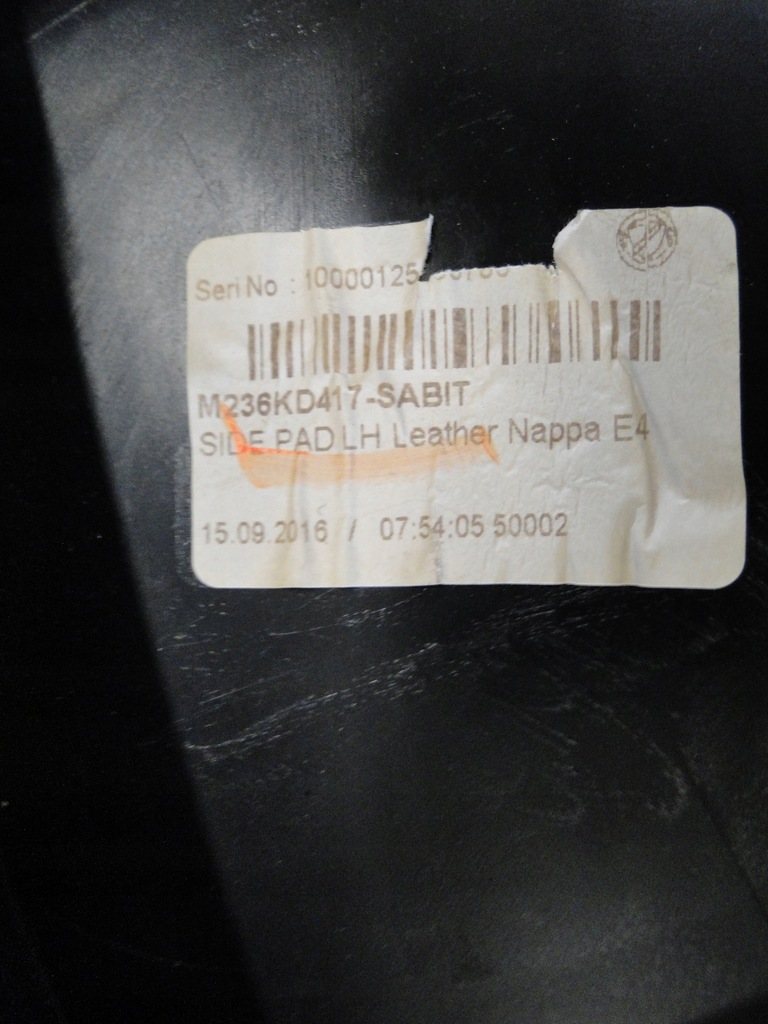 фото №8, Обшивка сиденье левый сиденье задняя renault talisman