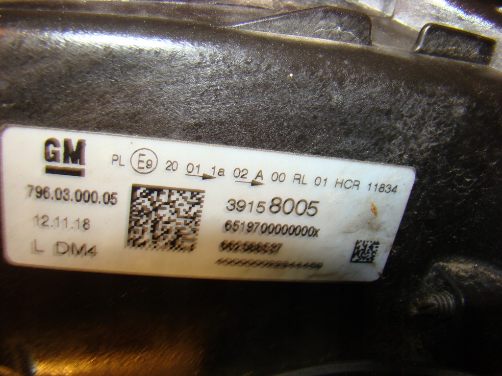 фото №7, Opel astra 5 k led oryg eur лампа перед p lub l