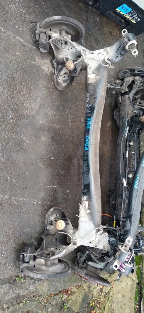 фото №1, Peugeot 3008 ii 5008 ii підвіска задня задні повний