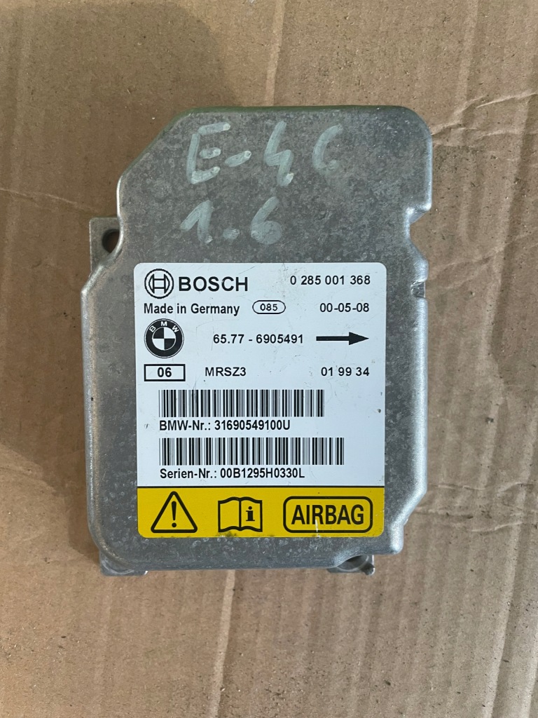 фото №1, Датчик подушка безопасности bmw e46 65776905491 0285001368
