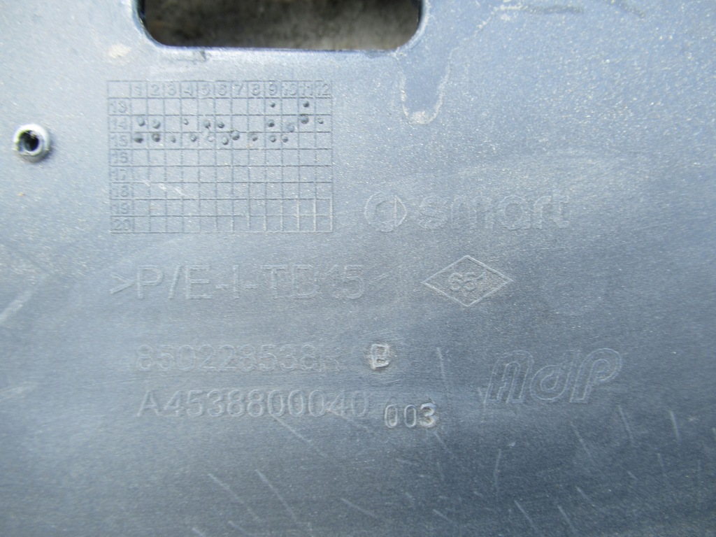 фото №9, Smart forfour a453 бампер задняя kompletny a4538800040