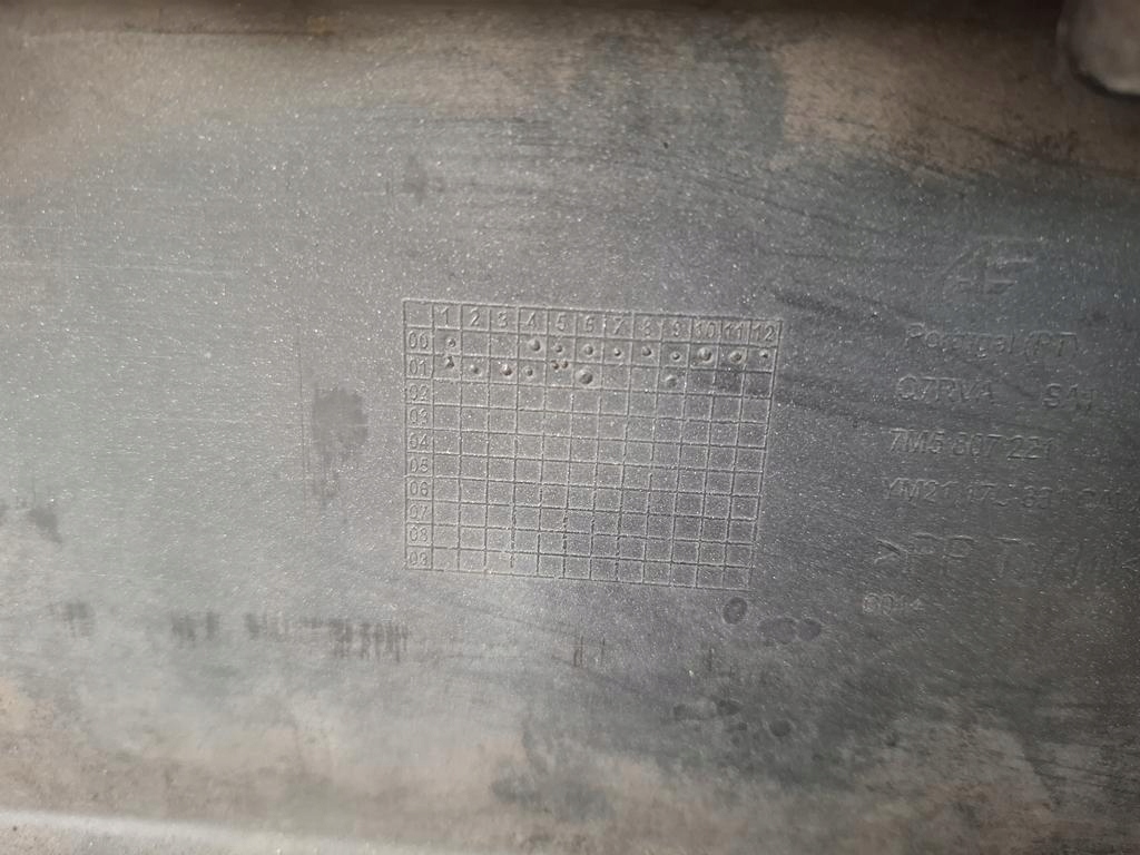 Бампер передний ford galaxy mk i lift серебристый металлик демонтаж kompletny Киев