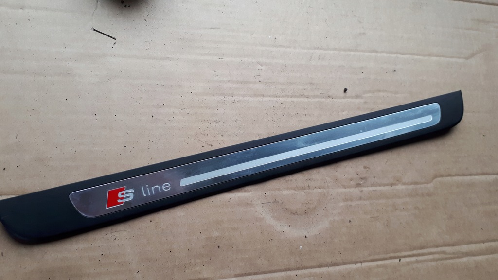 фото №1, A6 c7 lift молдинг порог перед правая sline