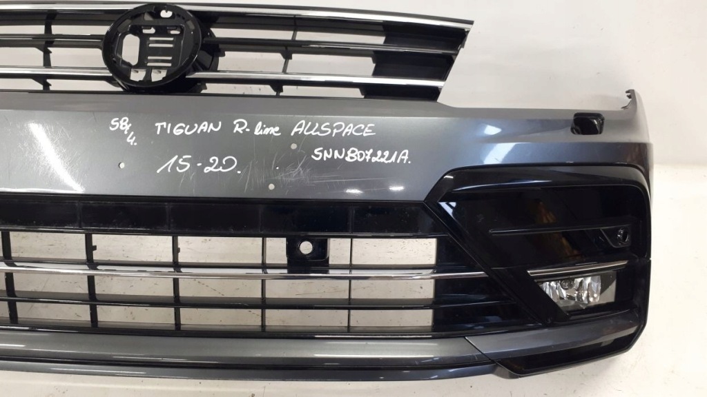 фото №3, Vw tiguan r-line 2015-2020 allspace бампер перед