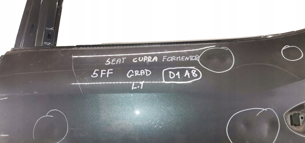 фото №11, Cupra formentor 5ff 2020- двері ліва задні лівий задня grad